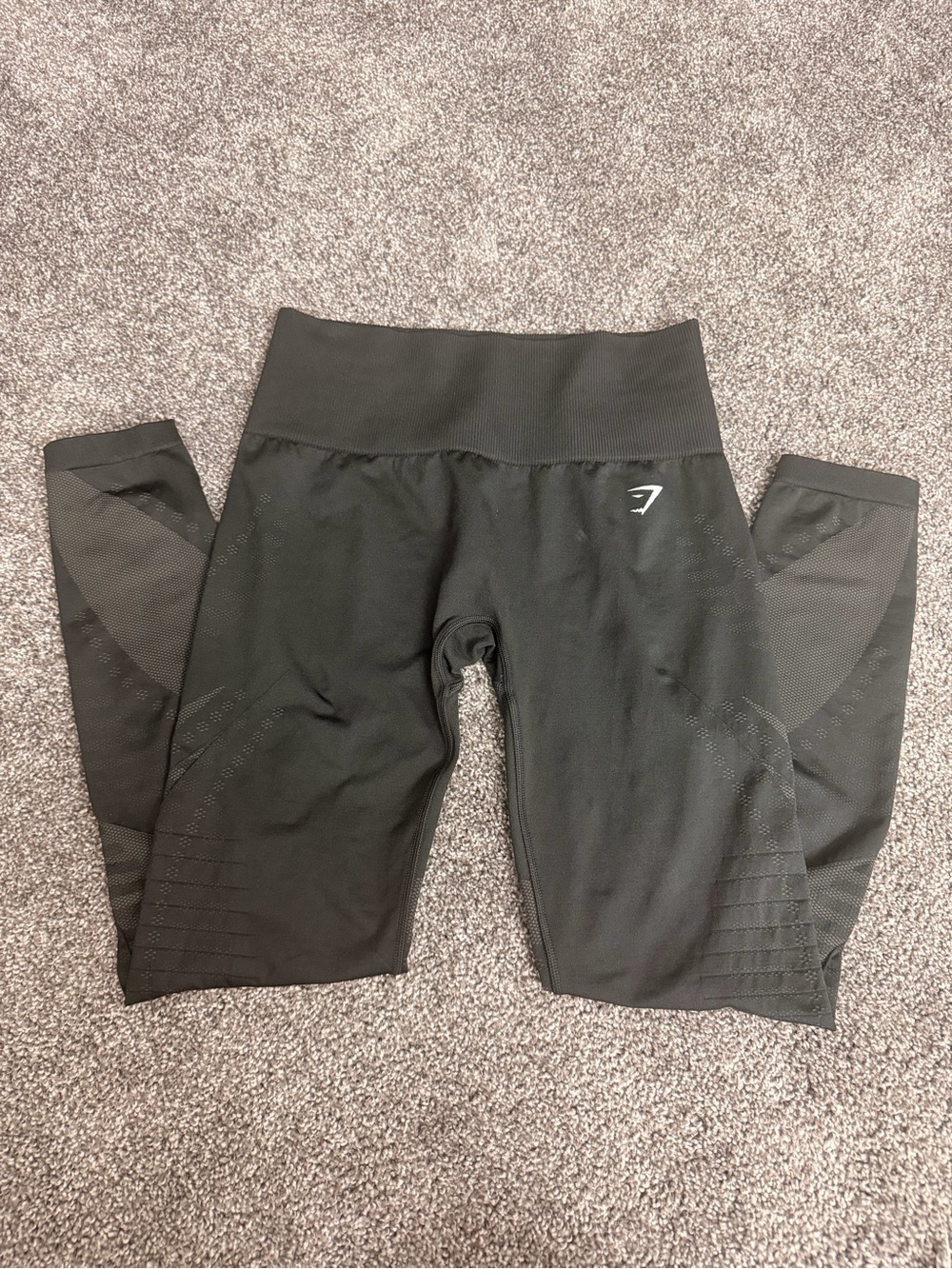 Gymshark Black High-Waist Seamless Leggings
